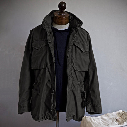 Men's Field Jacket with Four Front Pockets
