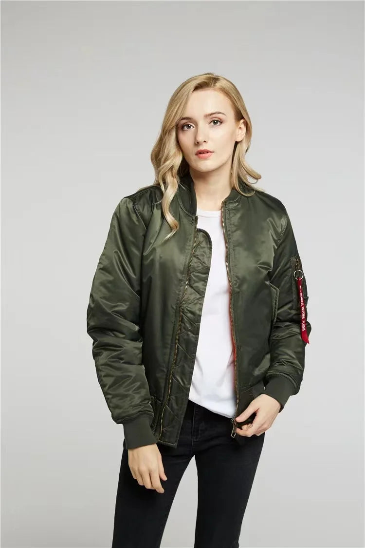 Women's Comfortable Bomber Jacket