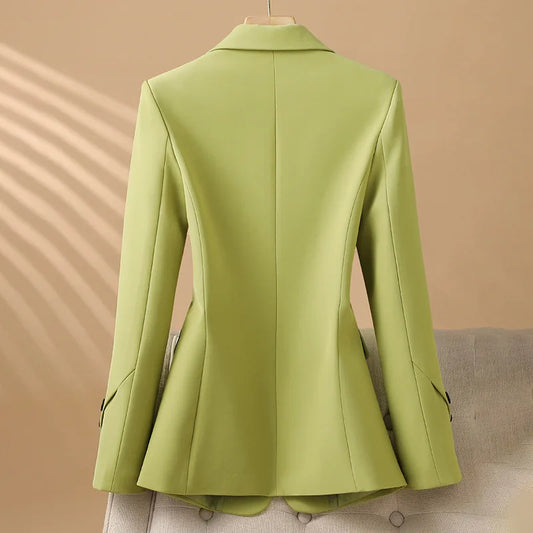 Women's Single-Breasted Blazer with Tailored Fit