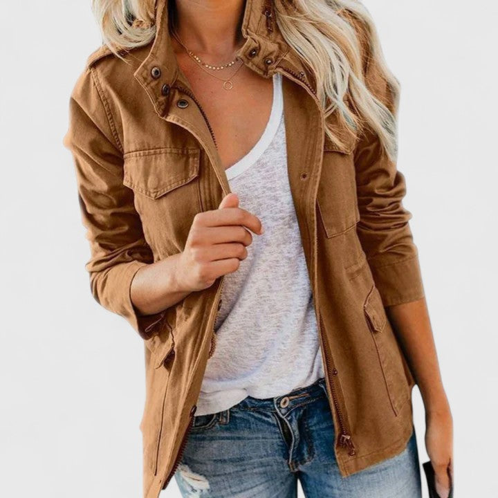 Annegret - Women's Parka – Khaki