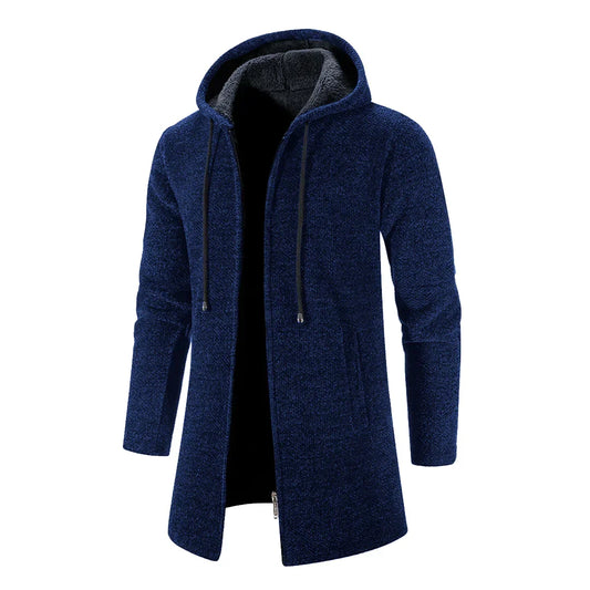 Men's Hooded Knit Jacket - photo 2