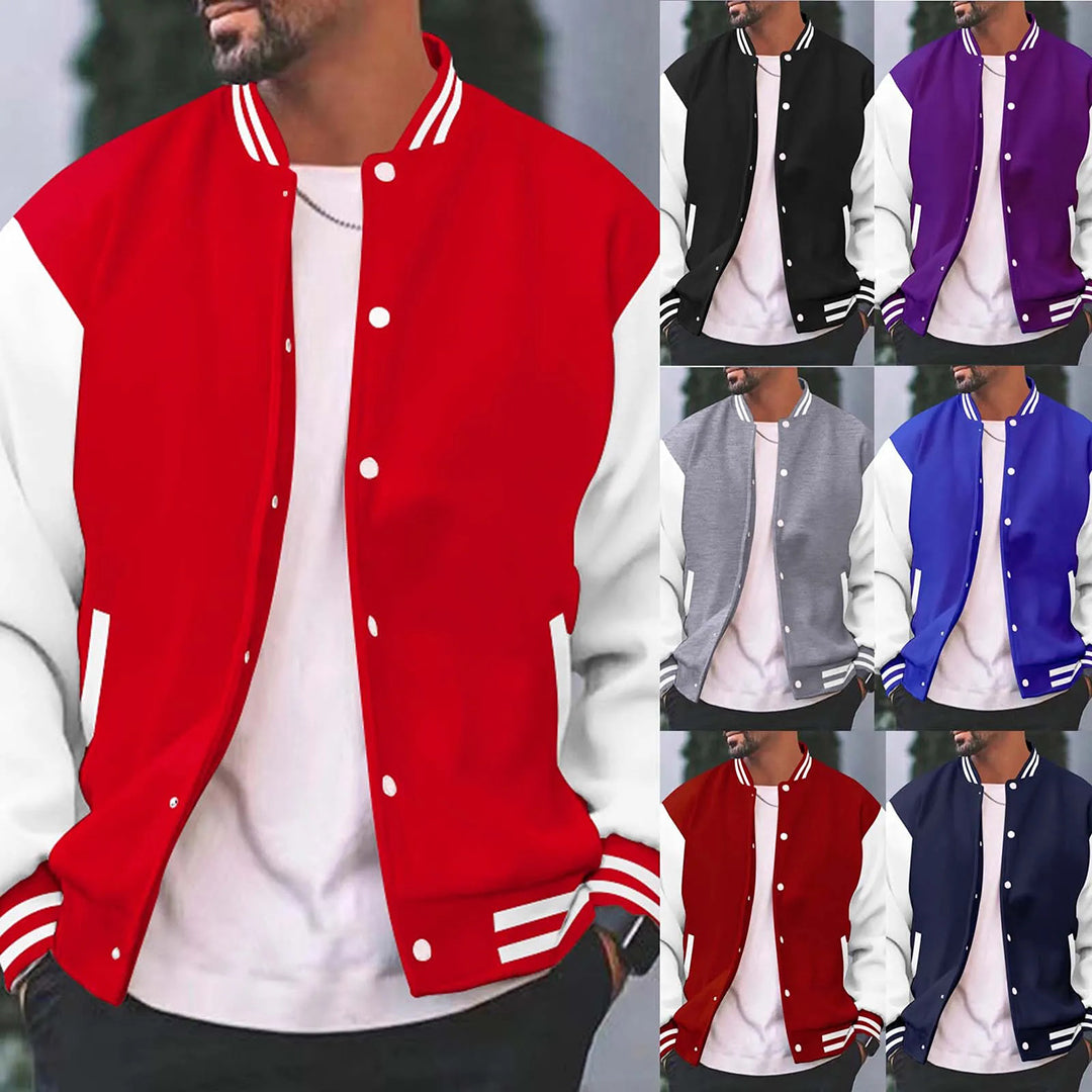 Men's Varsity Bomber Jacket - photo 7