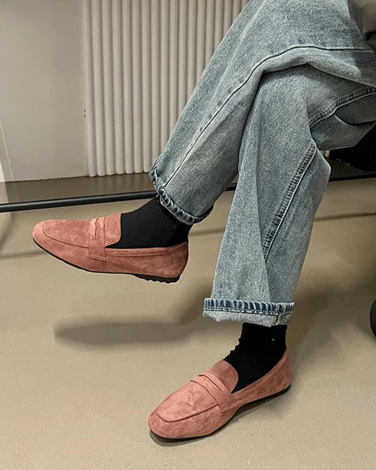 Men's Penny Loafer Slippers-2