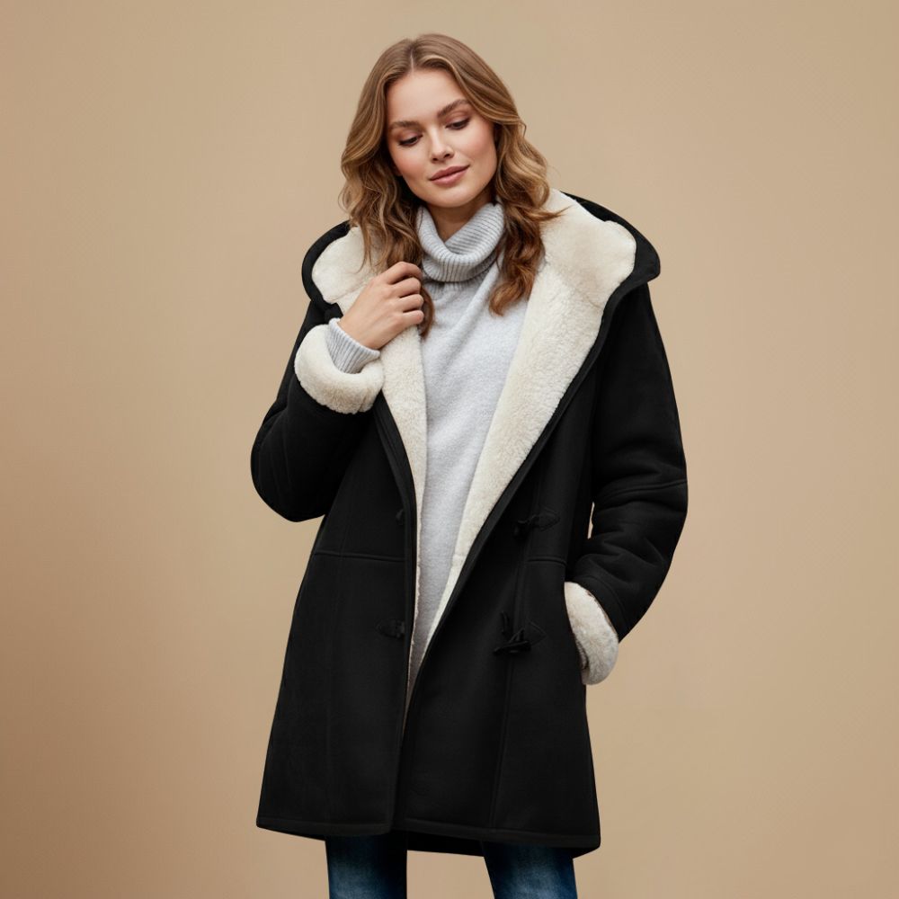 Women's Duffle Coat with Toggle Fastening - photo 9