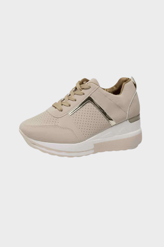 Women's Wedge Sneakers with Cushioned Footbed - photo 2