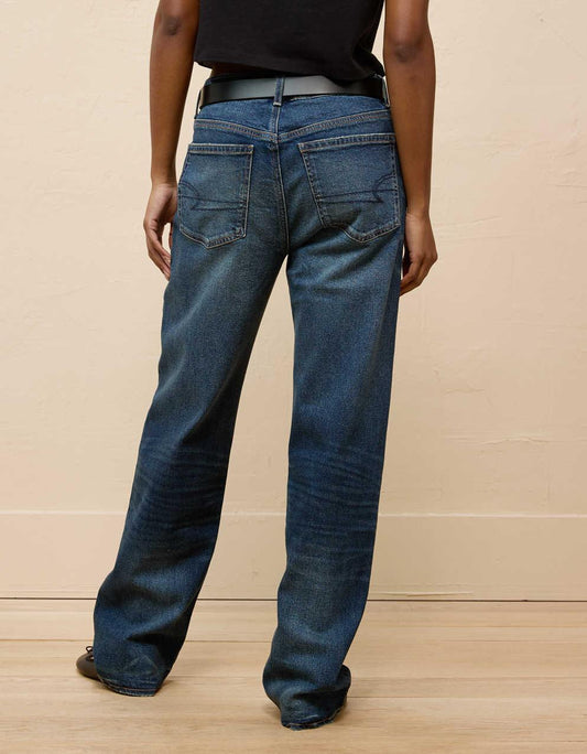 Women's Classic Straight-Leg Denim Jeans-2
