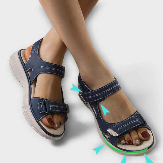 Women's Orthopedic Sandals with Adjustable Buckle