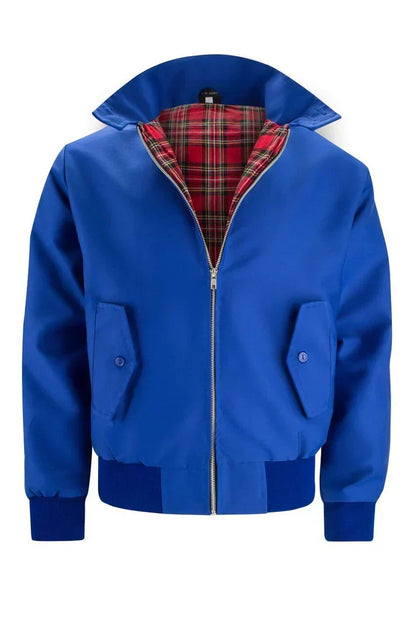 Men's Harrington Jacket with Stand Collar