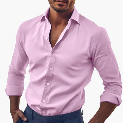Men's Formal Shirt with Button Placket