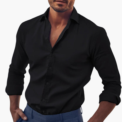 Men's Formal Shirt with Button Placket
