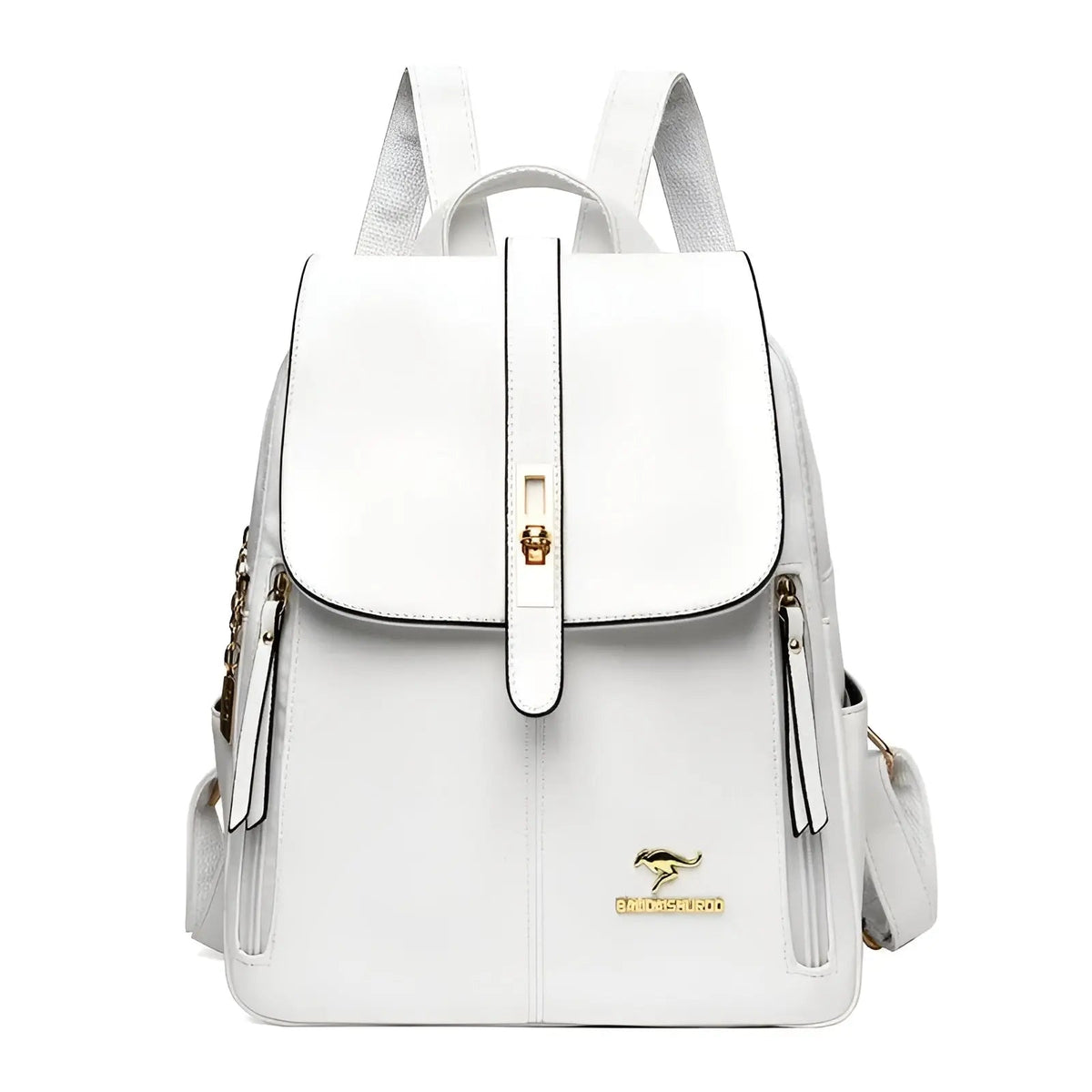 Women's Backpack with Leather Finish