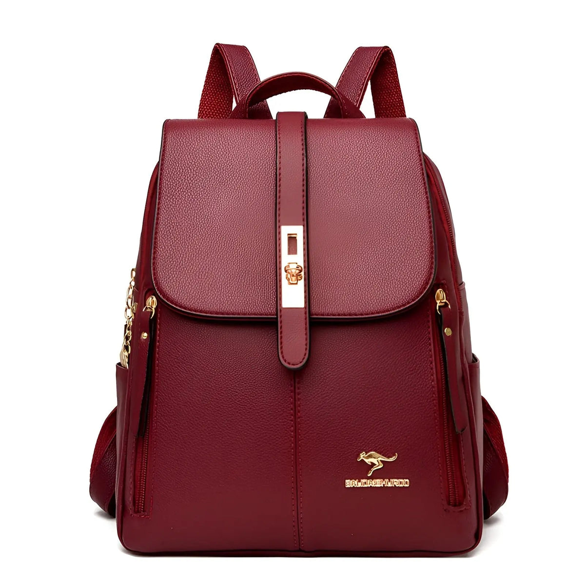 Women's Backpack with Leather Finish