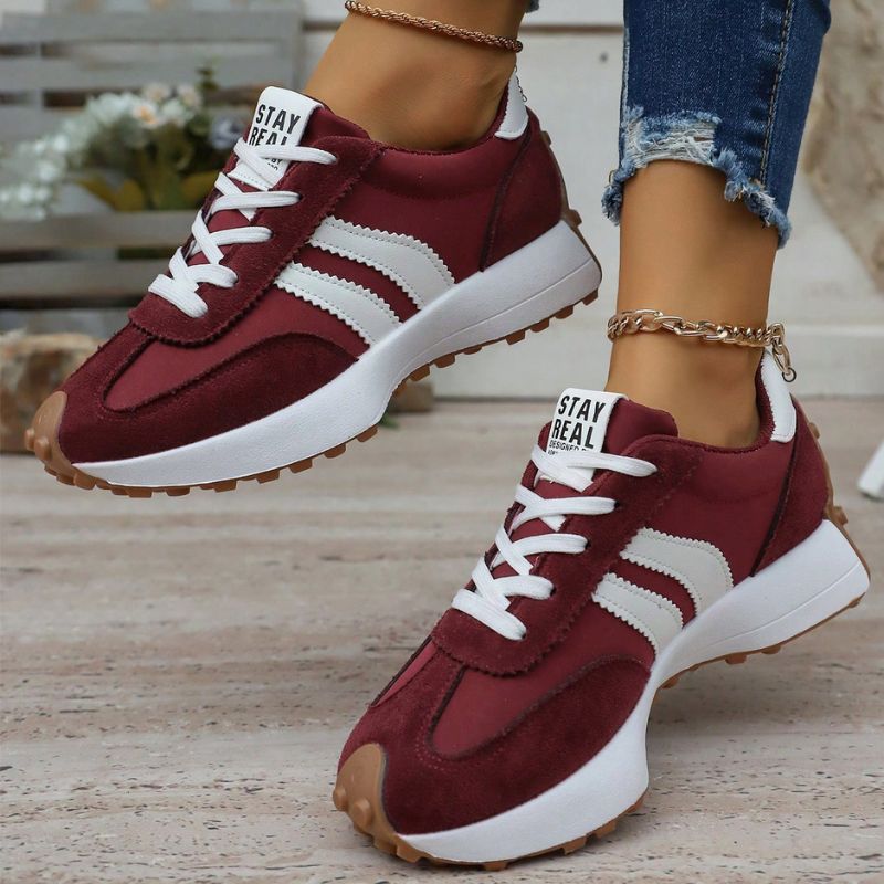 Women's Walking Trainers with Cushioned Sole