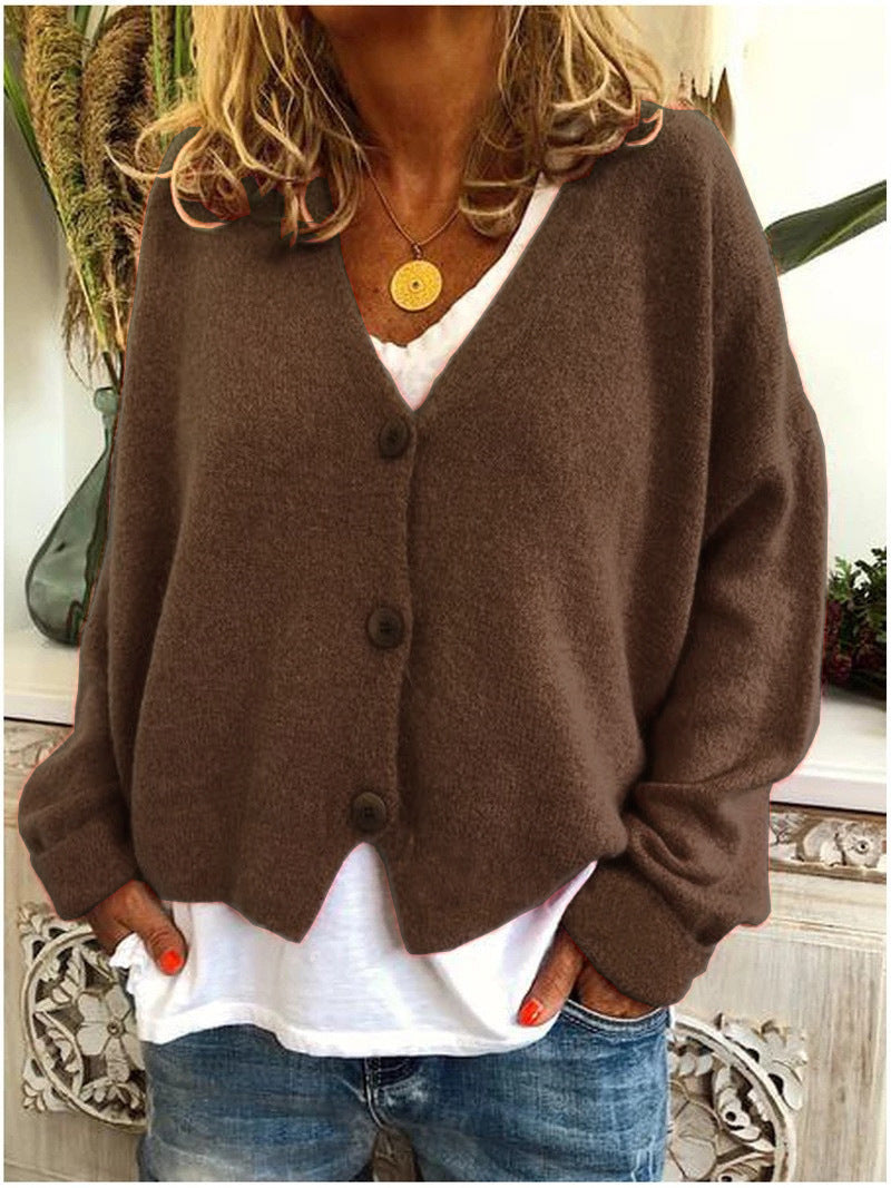 Women's Soft Knit Cardigan with Open Front