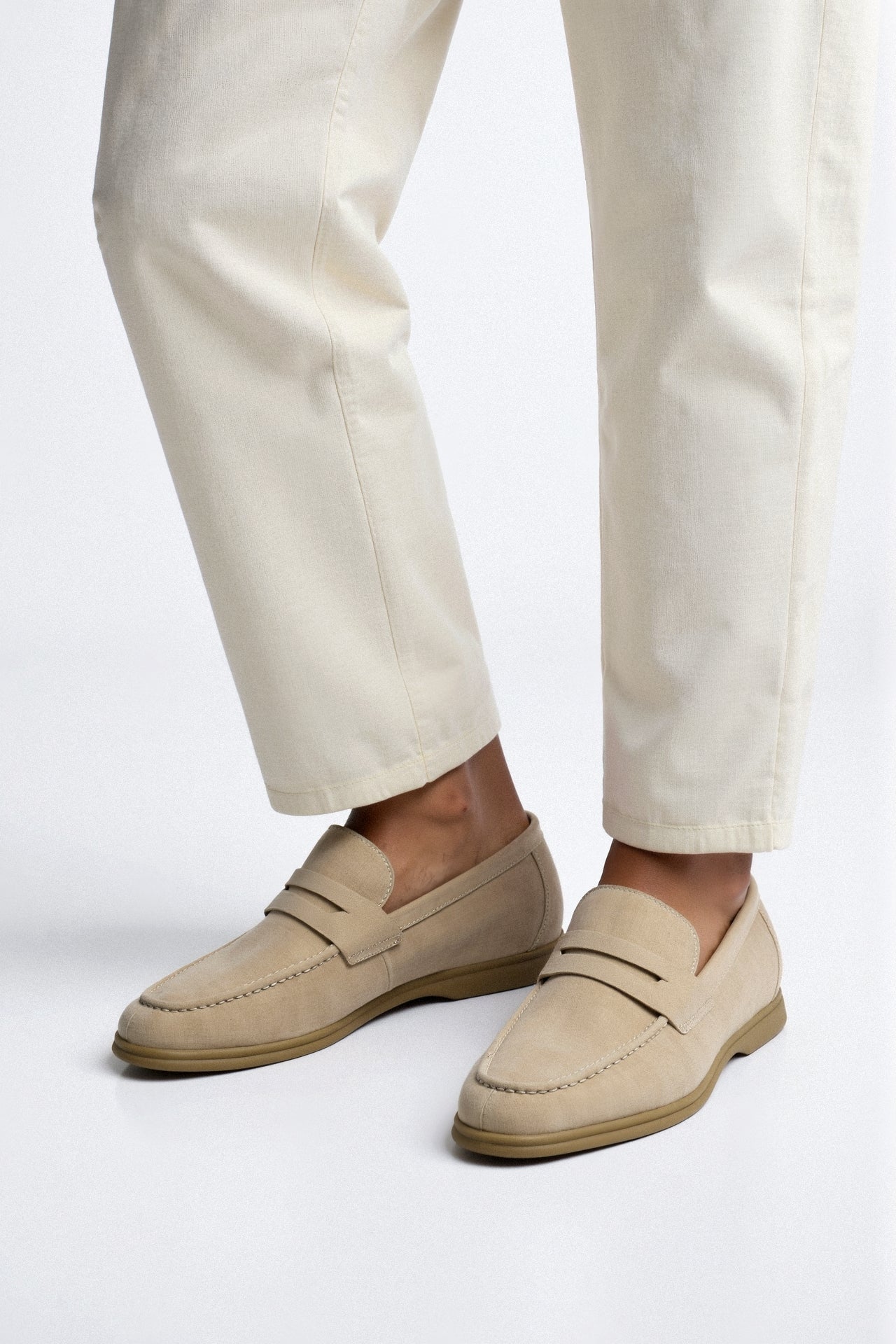 Men's Penny Loafer with Stitched Trim-4