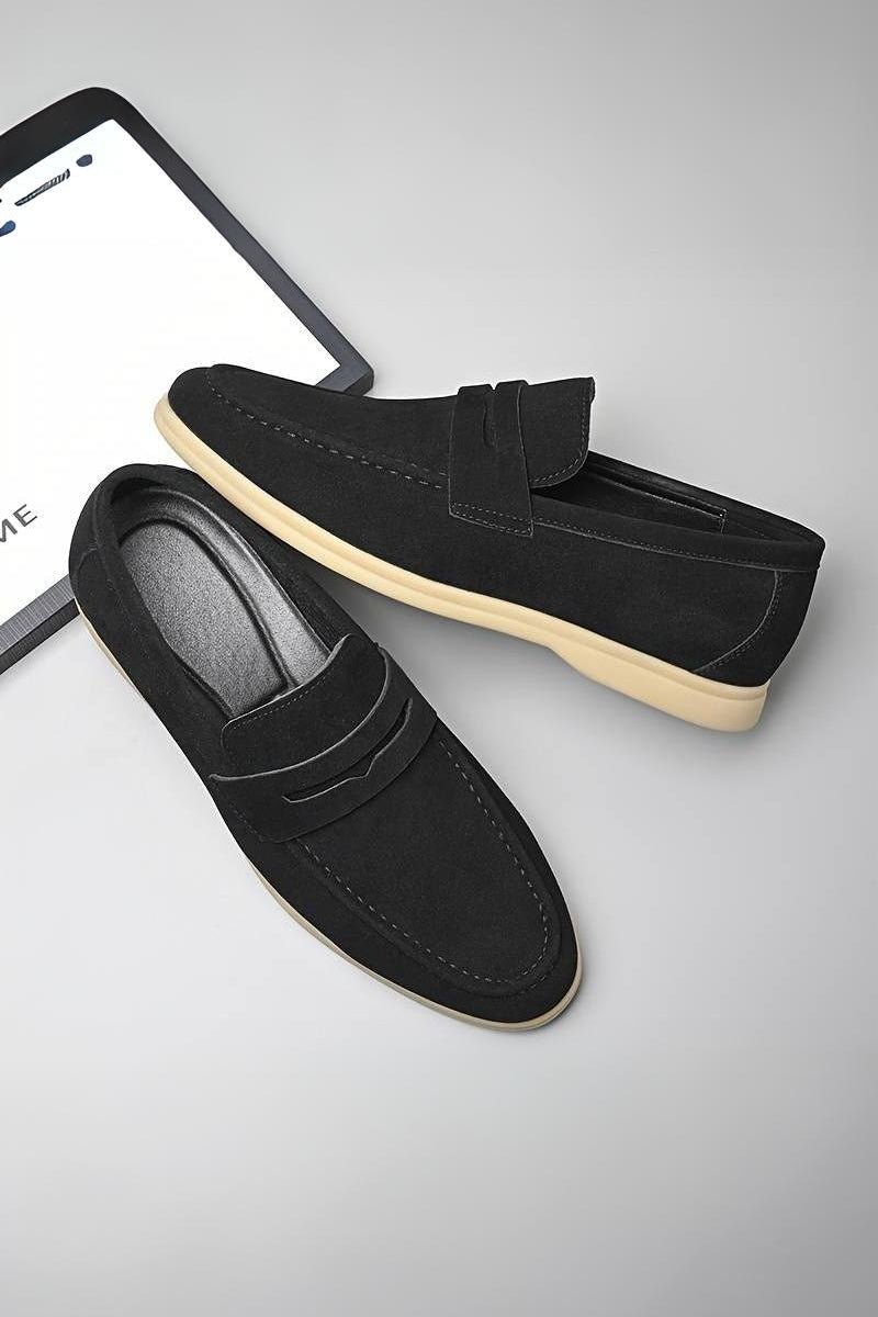 Men's Penny Loafer with Stitched Trim-9