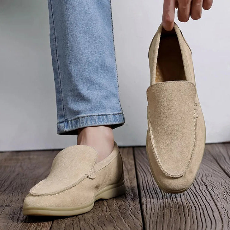 Men's Slip-On Loafer with Crepe Sole-5
