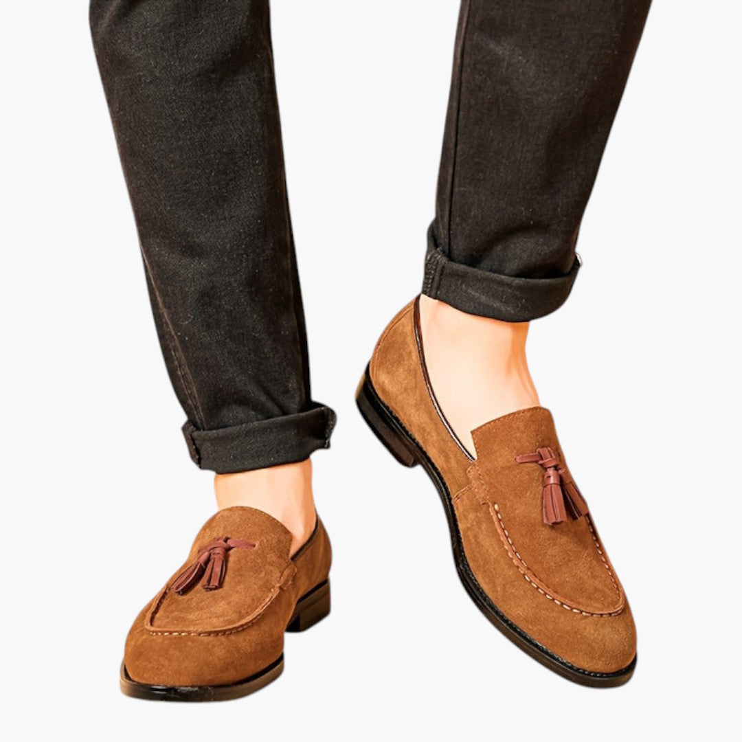 Men's Tassel Loafer Slip-On Shoes-7