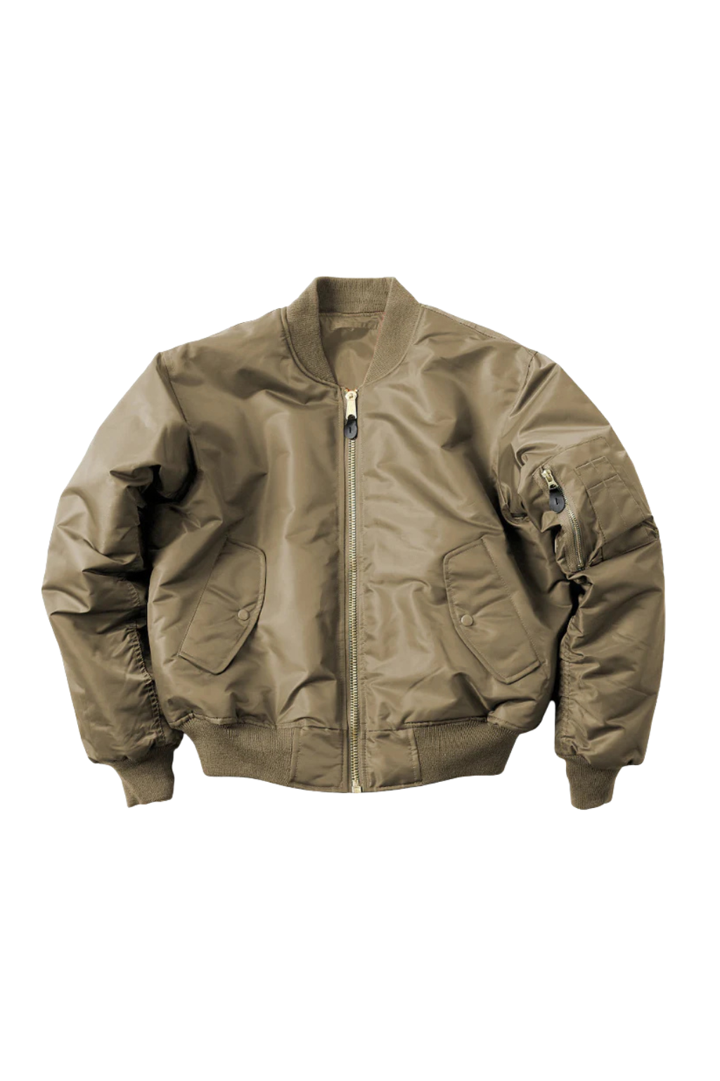 Men's Bomber Jacket with Waterproof Finish