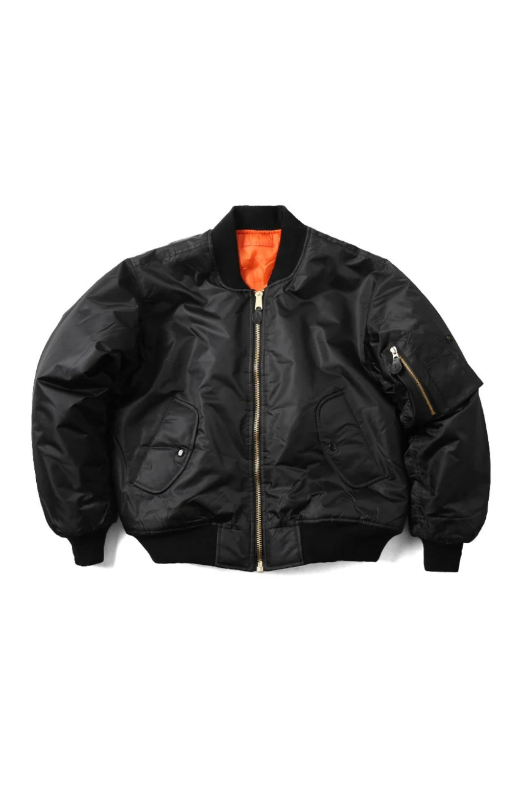 Men's Bomber Jacket with Waterproof Finish