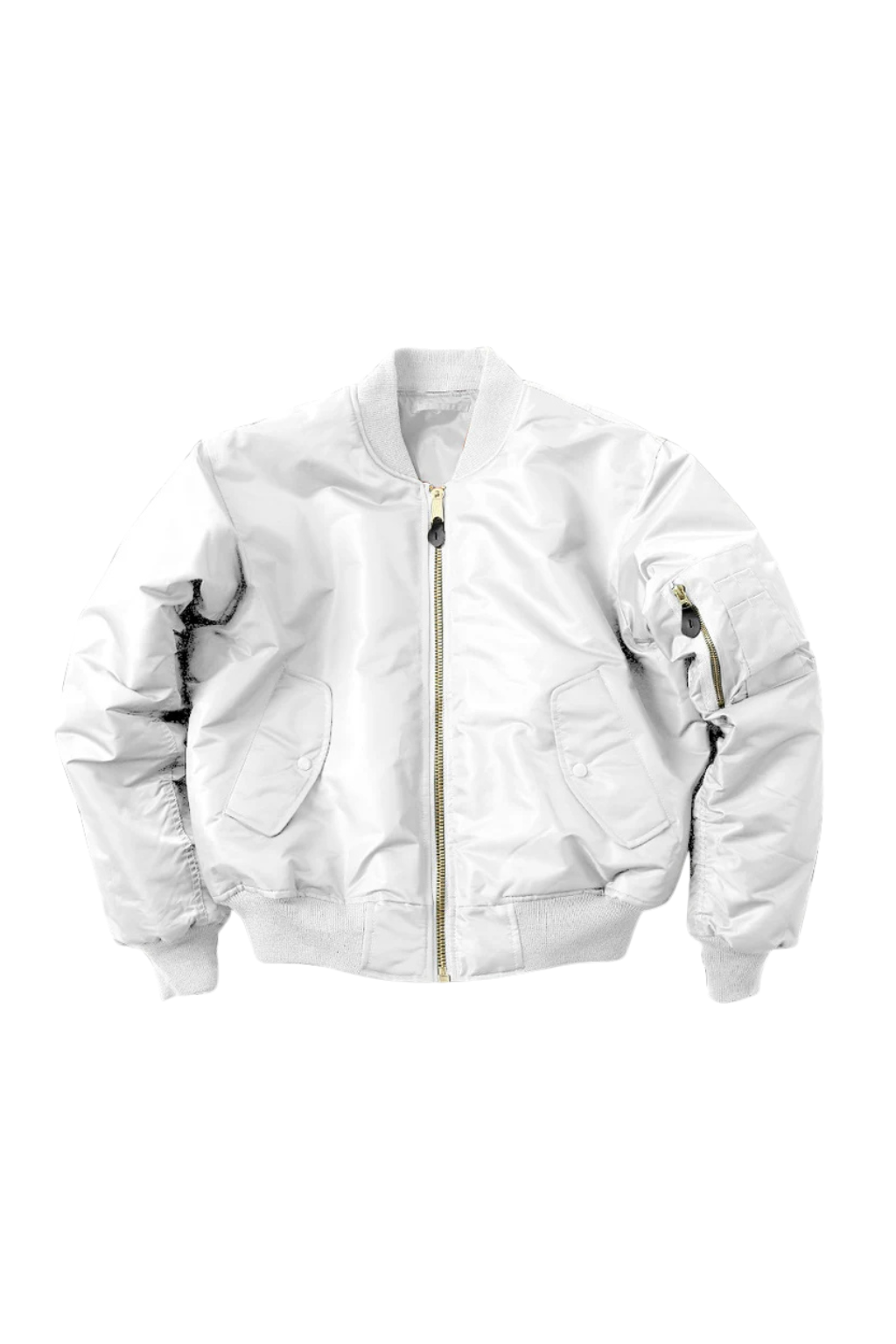Men's Bomber Jacket with Waterproof Finish