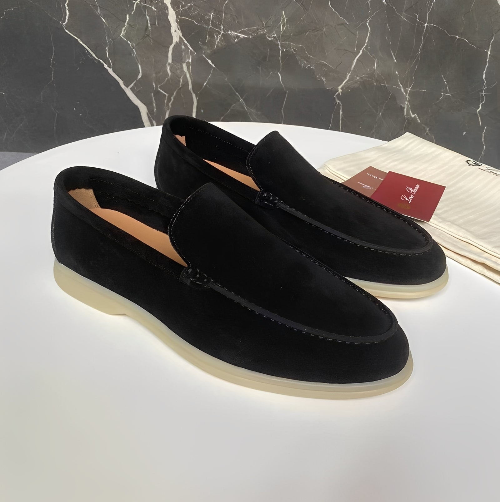 Unisex Slip-On Loafer with Contrast Sole-8
