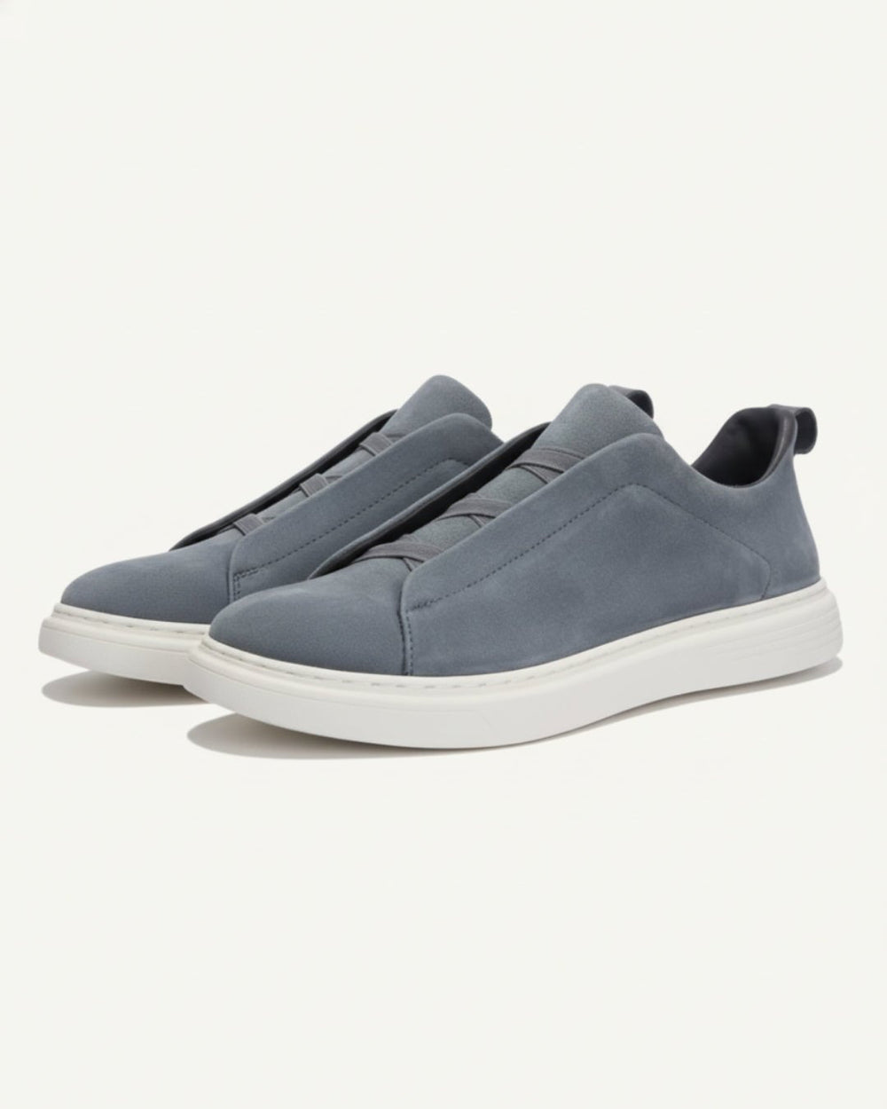 Women's Slip-On Platform Sneakers with Ankle Tab-4