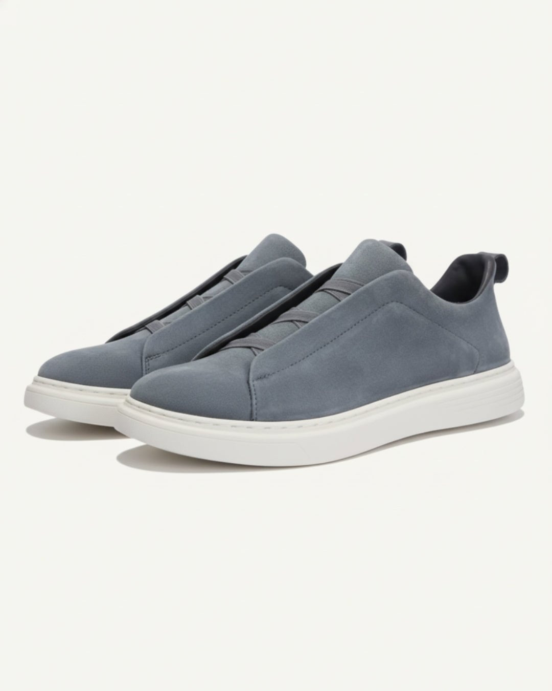 Women's Slip-On Platform Sneakers with Ankle Tab-4