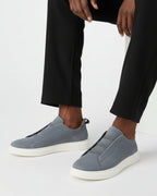 Women's Slip-On Platform Sneakers with Ankle Tab-7