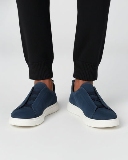 Women's Slip-On Platform Sneakers with Ankle Tab-8