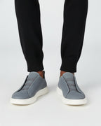 Women's Slip-On Platform Sneakers with Ankle Tab-9