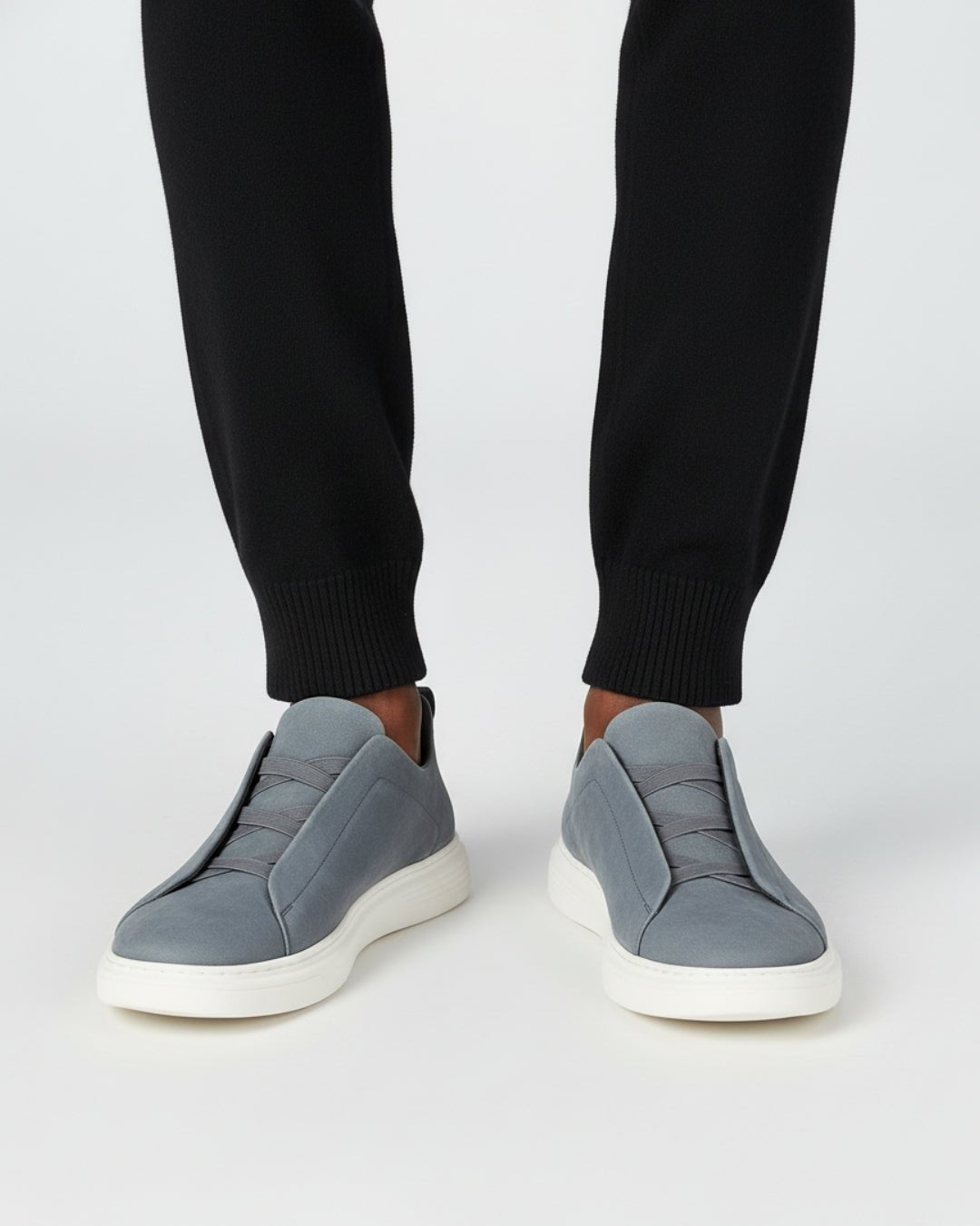 Women's Slip-On Platform Sneakers with Ankle Tab-9