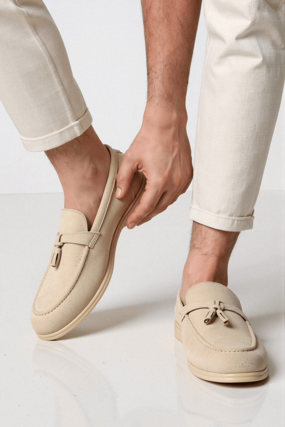 Unisex Tassel Loafer Slip-On Shoes-3