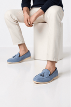 Unisex Tassel Loafer Slip-On Shoes-9