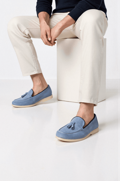 Unisex Tassel Loafer Slip-On Shoes-9