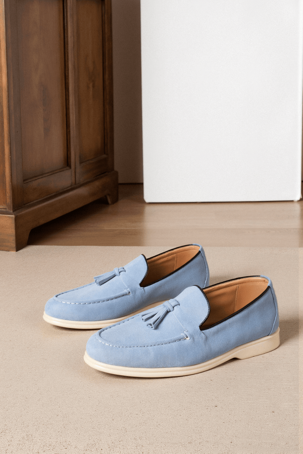 Unisex Tassel Loafer Slip-On Shoes-10