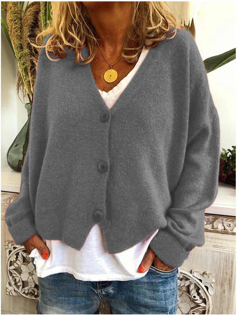 Women's Soft Knit Cardigan with Open Front