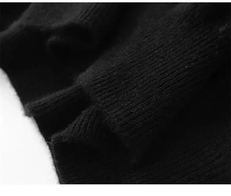 Men's Merino and Cashmere T-Shirt with Crew Neck