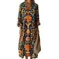 Women's Long Sleeve Maxi Dress