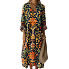Women's Long Sleeve Maxi Dress