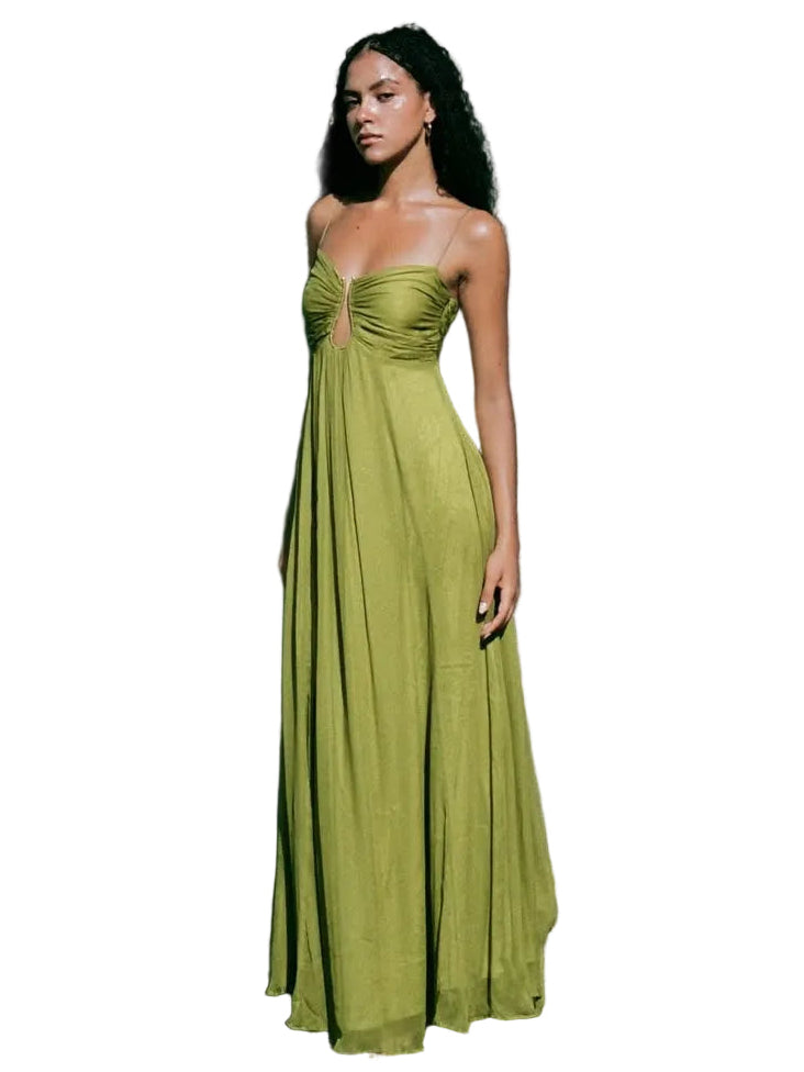 Women's Spaghetti Strap Maxi Dress