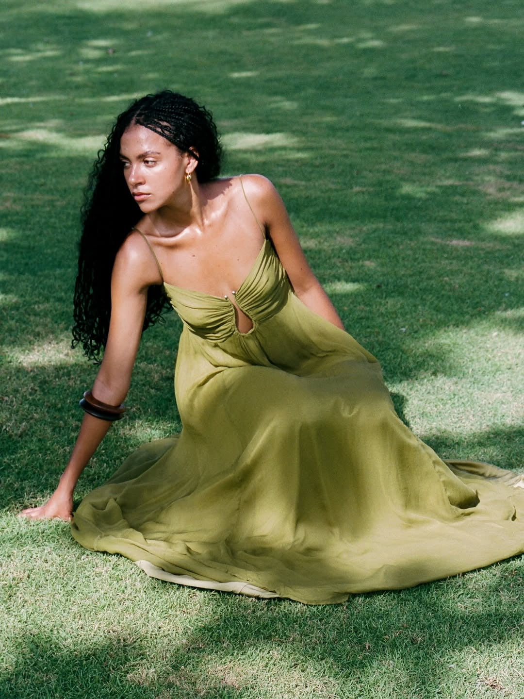 Women's Spaghetti Strap Maxi Dress