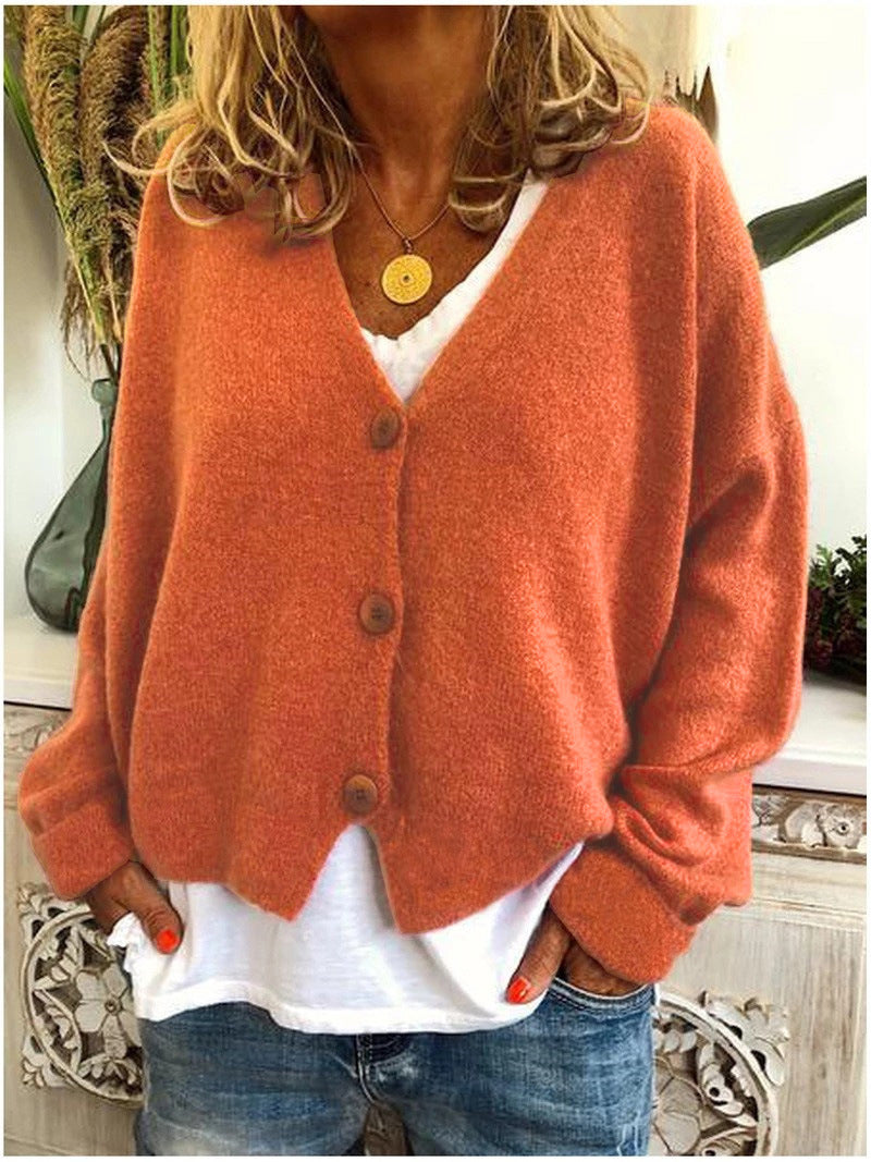 Women's Soft Knit Cardigan with Open Front