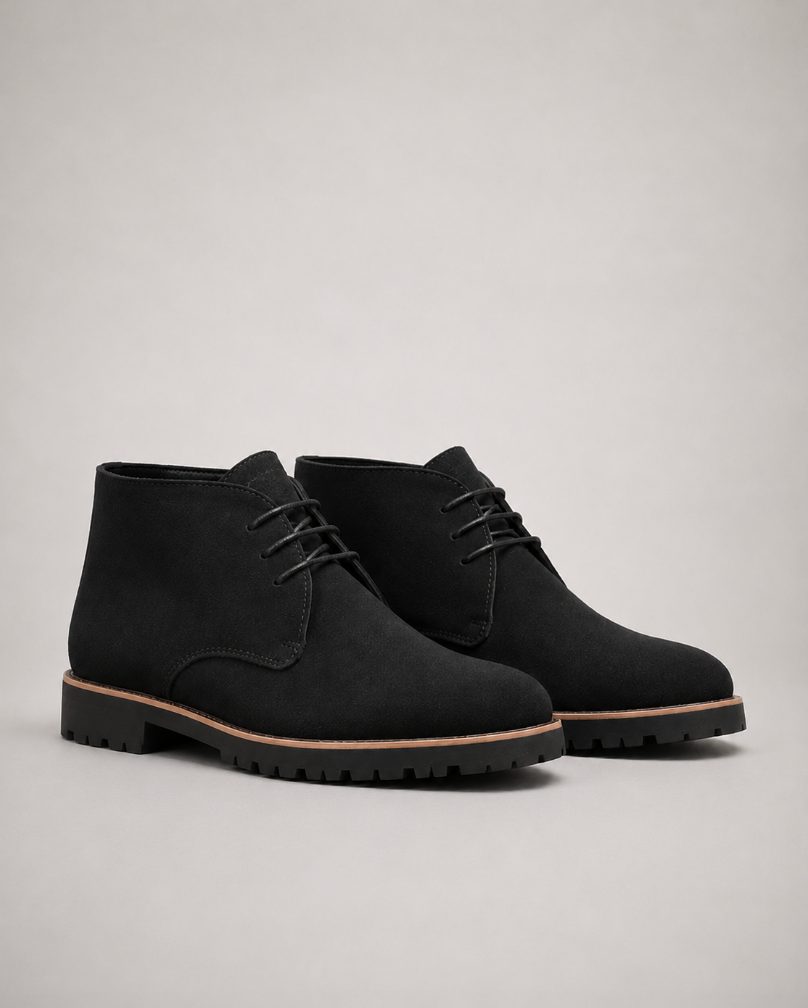 Men s Casual Leather Shoe Boots-1