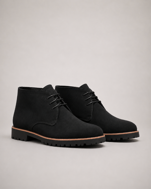 Men s Casual Leather Shoe Boots-1