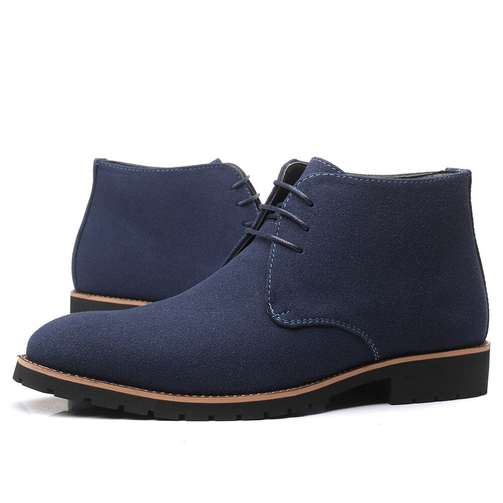 Men s Casual Leather Shoe Boots-7