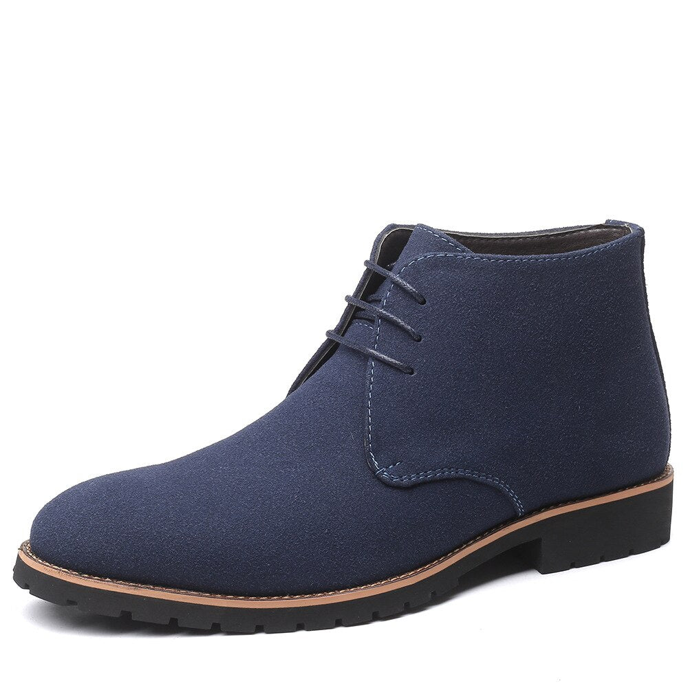 Men s Casual Leather Shoe Boots-6