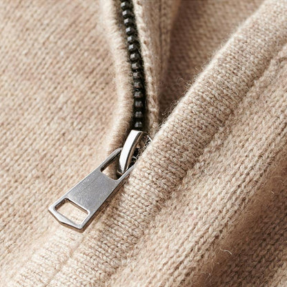 Men's Half-Zip Jumper with High Neck - photo 7