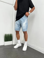 Men’s Shorts with Lightning Bolt Graphic