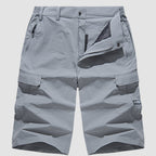 Men's Cargo Shorts with Side Pockets-10
